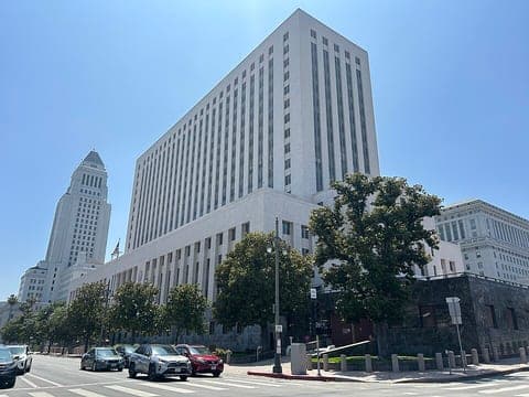 Das Spring Street Courthouse in Downtown Los Angeles